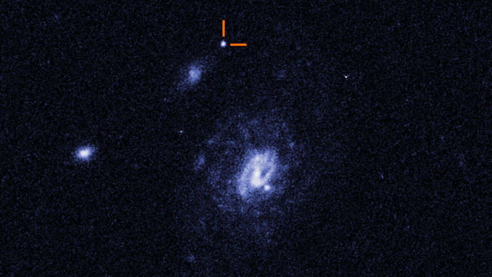 Hubble Space Telescope shows the location of the newly discovered LFBOT the Finch