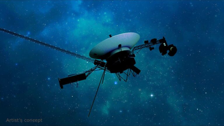 NASA's Voyager 1 spacecraft is traveling through interstellar space