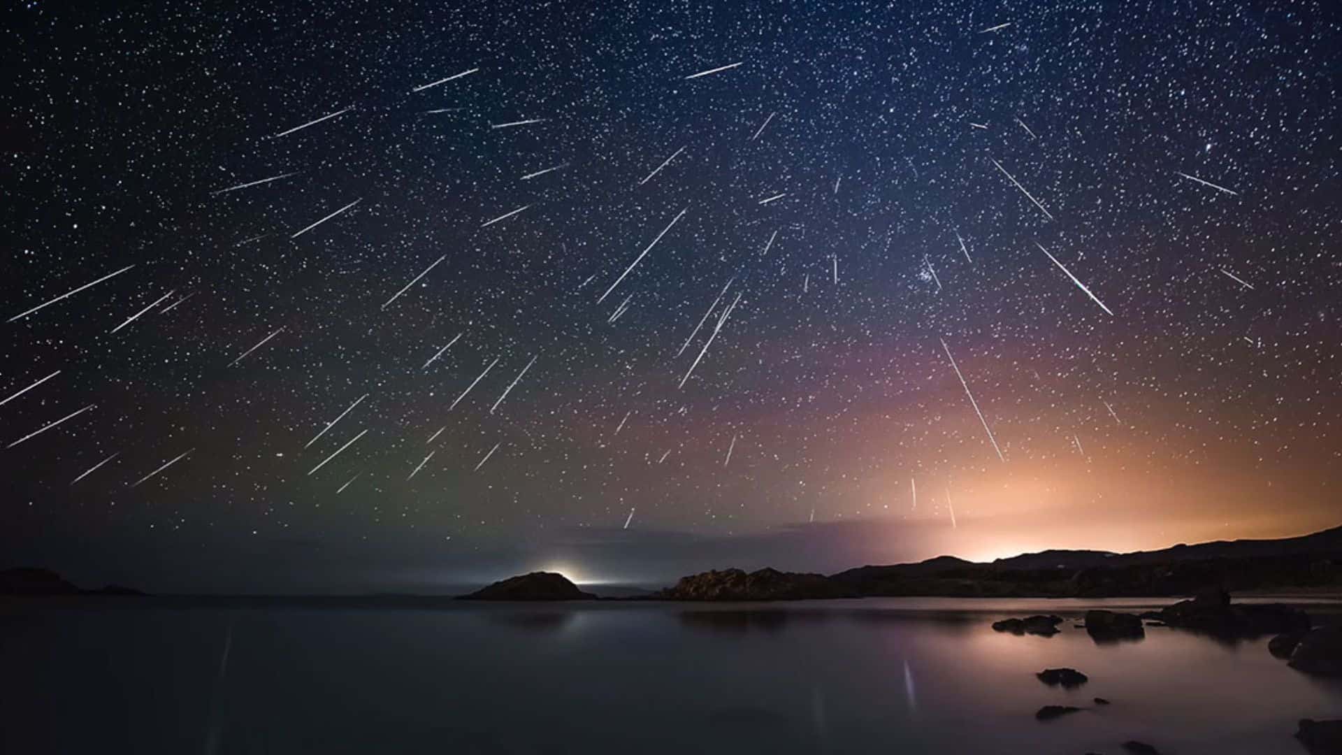 Antoni Cladera captured Geminid meteors on December 14, 2015, in Spain