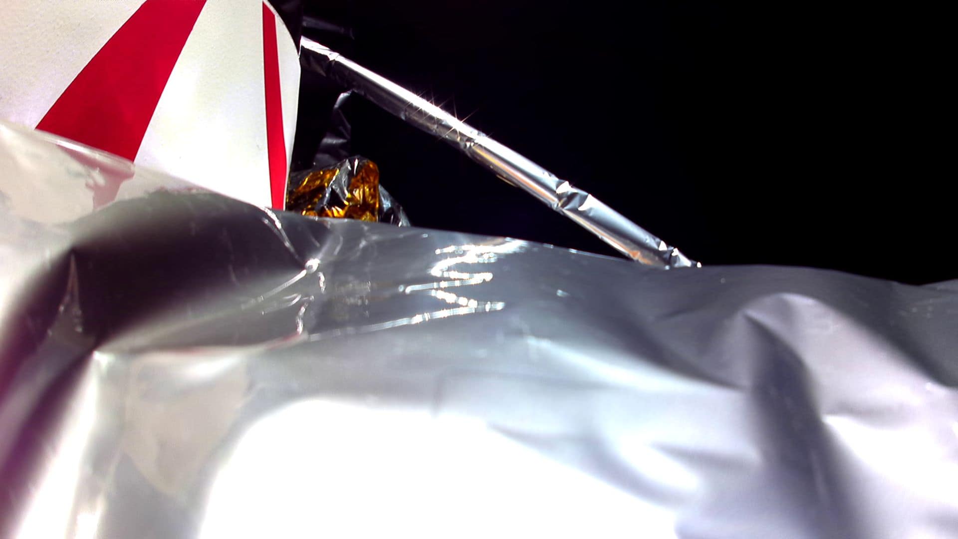 Peregrine spacecraft took selfies in space on January 15, 2024