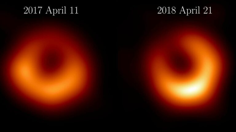 The ring size remains the same in the new image of the supermassive black hole M87