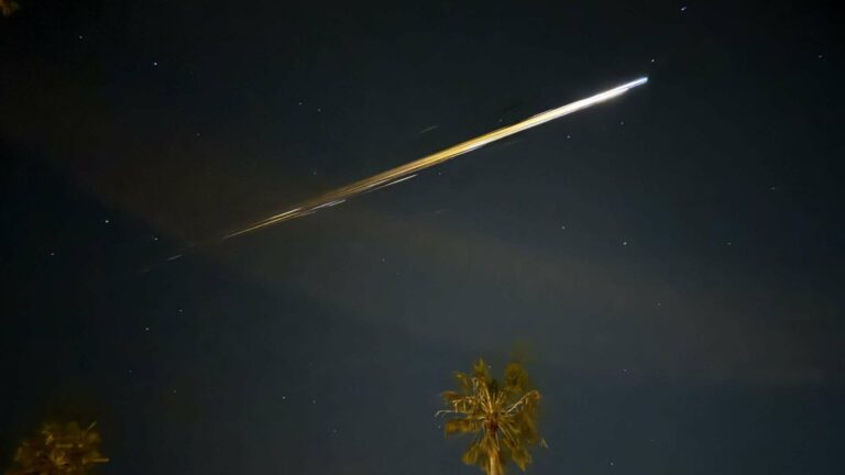 Christopher H. captured the fireball on April 2 from Ventura, US