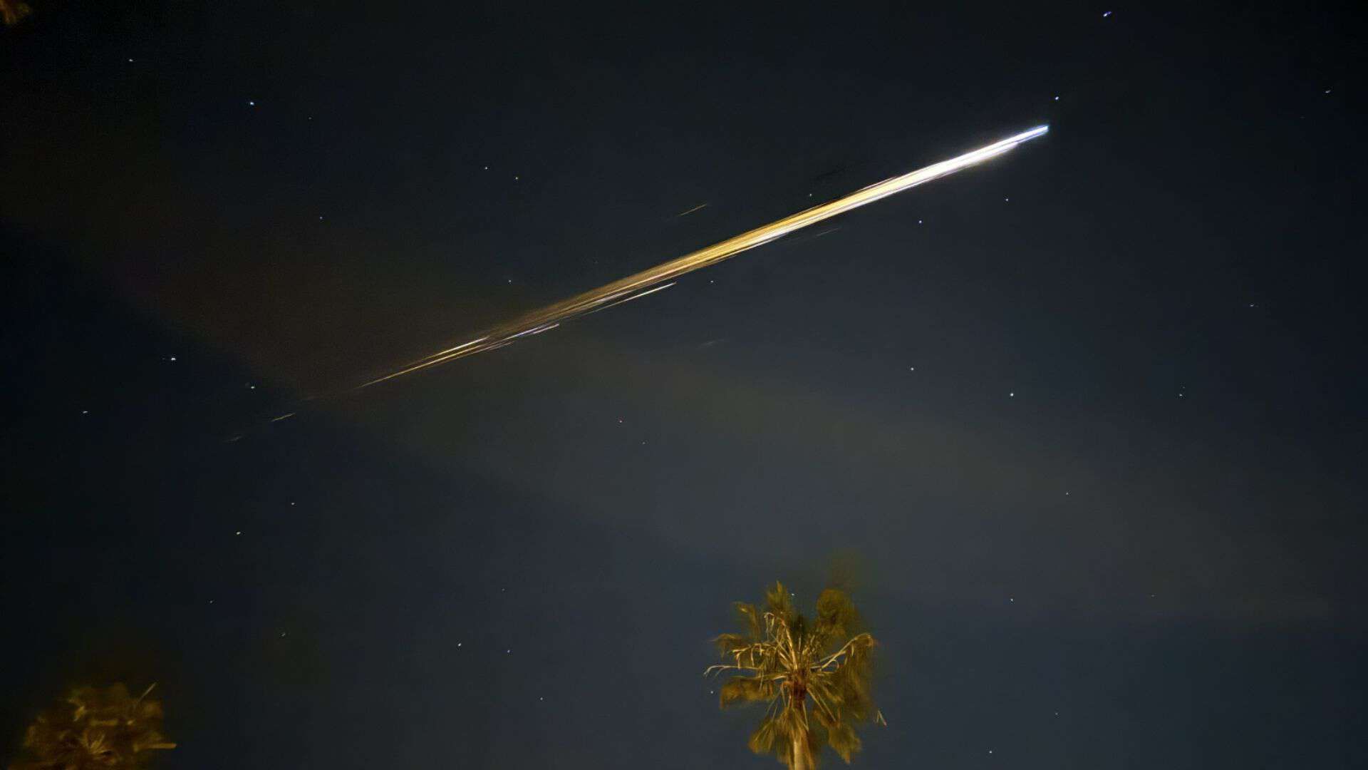 Christopher H. captured the fireball on April 2 from Ventura, US
