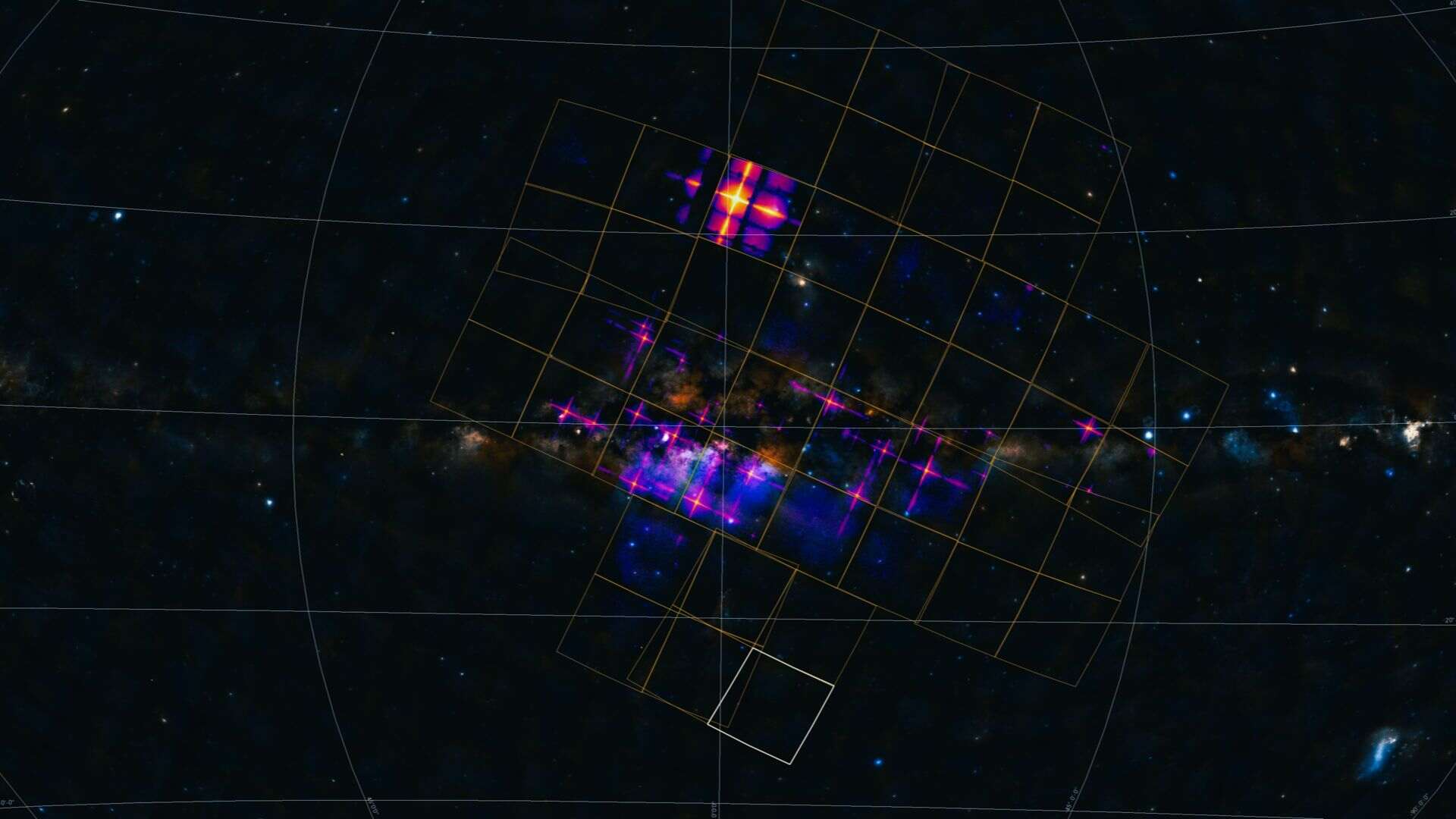 The Einstein Probe captured our Milky Way galaxy in X-ray light as part of the first light images