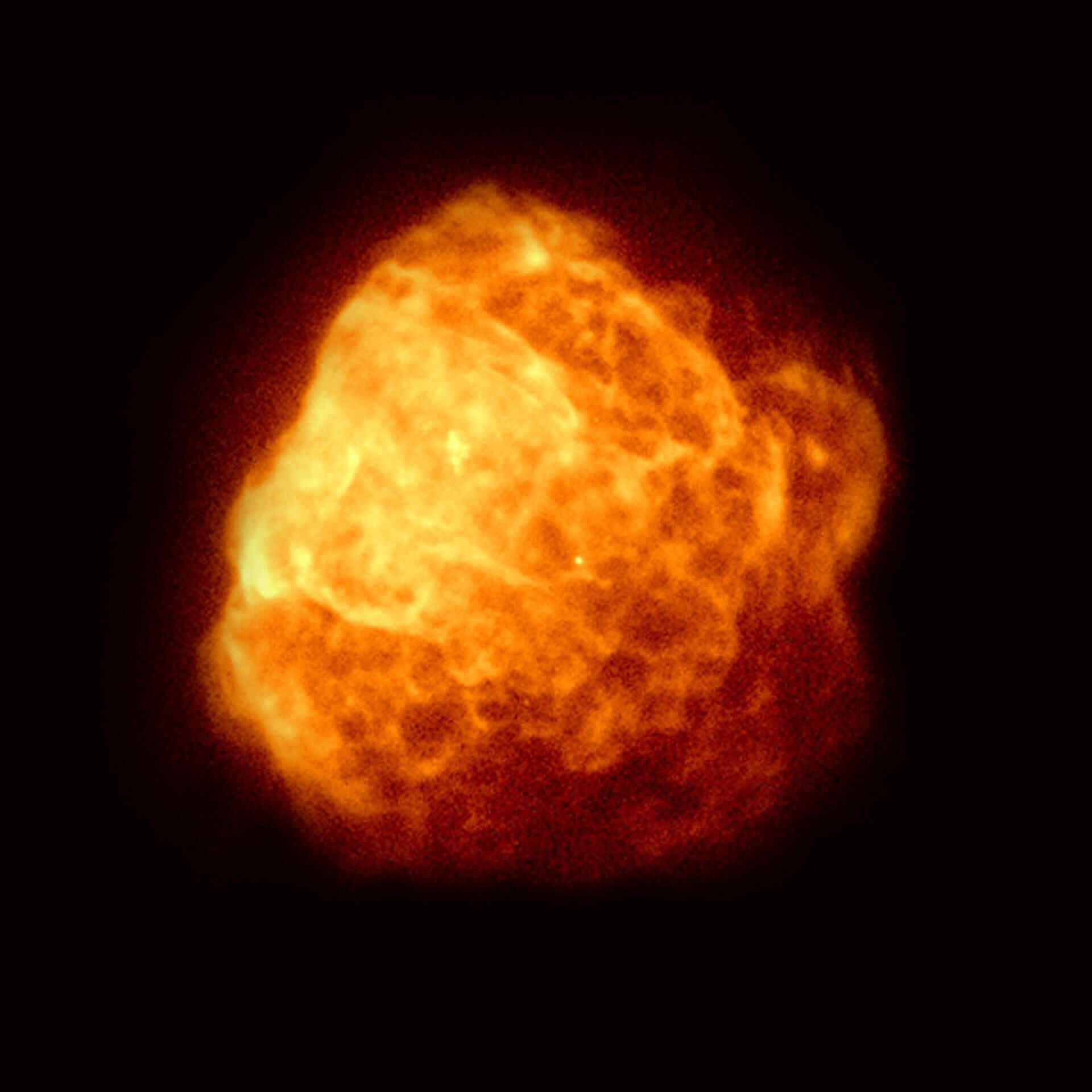 The Einstein Probe captured the supernova remnant Puppis A in X-ray light as part of the first light images