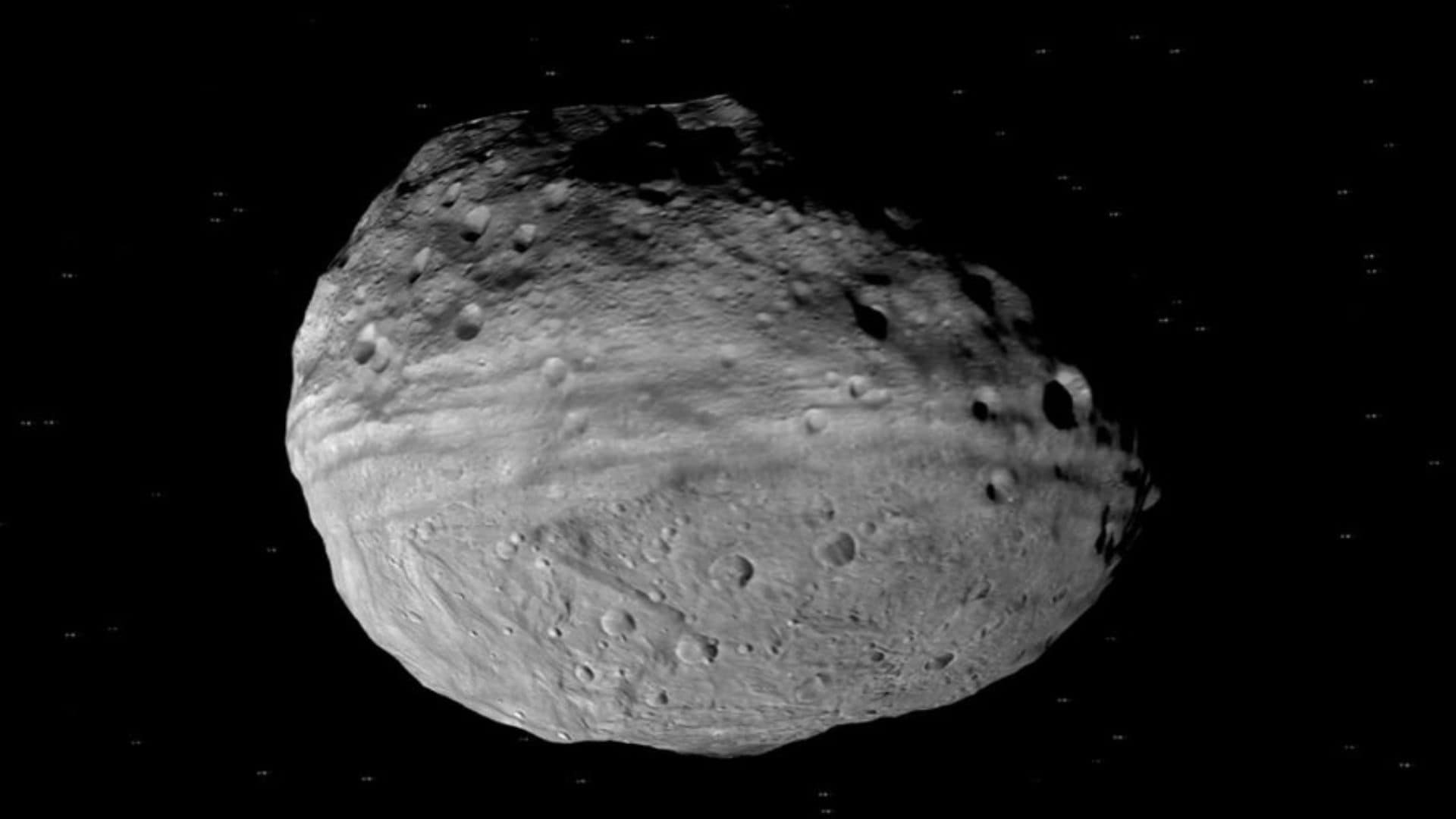 Image of the asteroid Vesta captured by NASA’s Dawn spacecraft